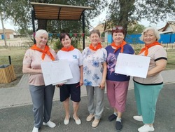 В Харабалинском КЦСОН прошли «Весёлые старты» для активистов школы третьего возраста