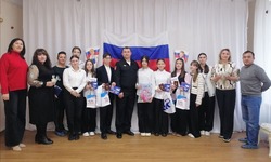 В харабалинском соццентре отметили День Конституции