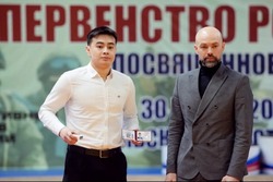 Харабалинец удостоен звания мастера спорта по рукопашному бою