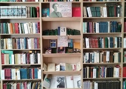 В Харабали оформили книжную выставку «Александр Блок: штрихи к портрету»