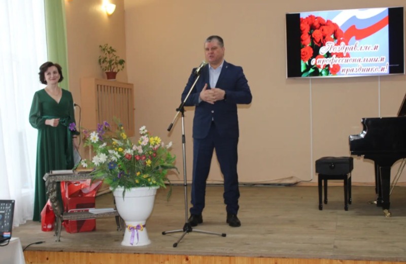 В Харабали чествовали работников культуры