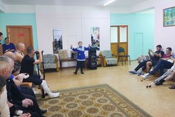 Харабалинцы поддержали раненых бойцов в госпитале Знаменска