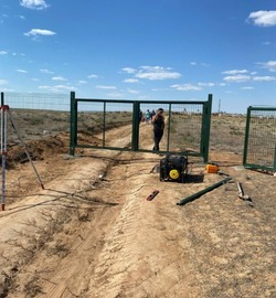 В Тамбовке благоустроили мусульманское кладбище 