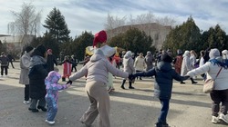 В Харабали прошло народное гулянье «Широкая Масленица»