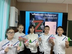 В Харабалинском районе проходит военно-патриотическая акция «Пишу тебе, Герой!»