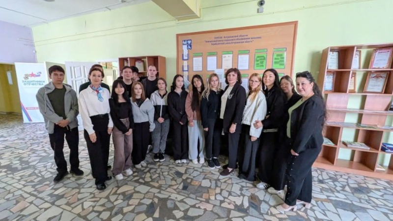 В Харабалинском КЦСОН организовали ознакомительную экскурсию для студентов