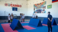 В Ашулуке состоялась спортивная эстафета «Крепкая семья — сильная Россия»