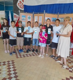 В Тамбовке состоялся информационный час «Встреча с жемчужиной Прикаспия»