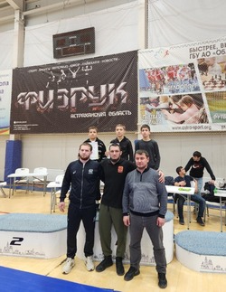 Харабалинские спортсмены приняли участие в первенстве региона по вольной борьбе 