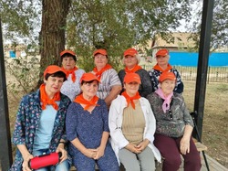 В харабалинском КЦСОН прошло мероприятие для активистов «Школы третьего возраста»