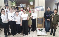 В харабалинском соццентре почтили память Неизвестного Солдата