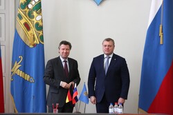 Глава региона Игорь Бабушкин встретился с Послом Германии 