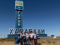 Харабалинские обходчики рассказывают жителям о выборах
