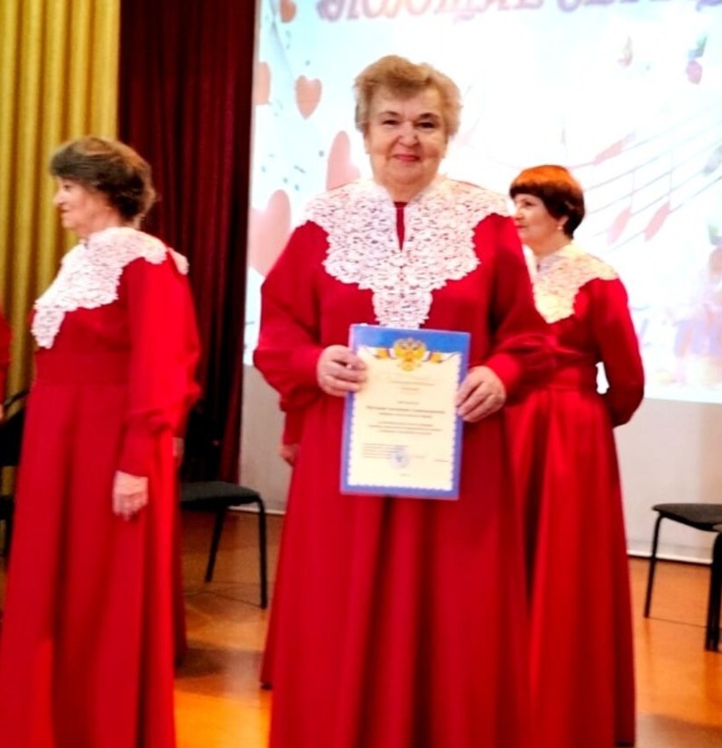 Почетный гражданин Харабали отметила свой юбилей