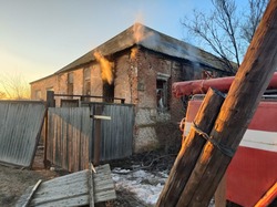 В Михайловке произошло возгорание нежилого здания