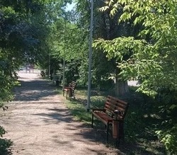 В Харабалинском районе по нацпроекту благоустраивают общественные территории