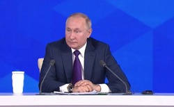 Завершена большая пресс-коференция Президента Российской Федерации Владимира Путина