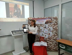 В харабалинской школе открылась выставка «Герои моей малой Родины»