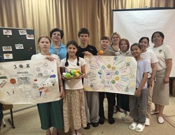 Юным харабалинцам рассказали о важности правильного питания