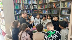 В Харабали провели православный час «Льётся звон пасхальный»