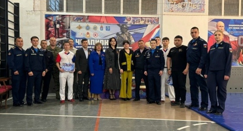В Ашулуке состоялся чемпионат по самбо