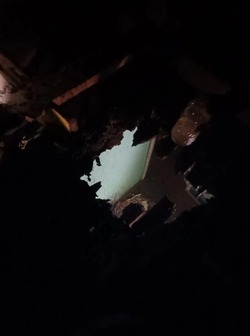 В Сасыколи произошло возгорание жилого дома